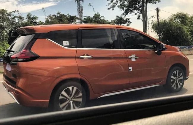 Mitsubishi Xpander based new Nissan Grand Livina spied in Indonesia