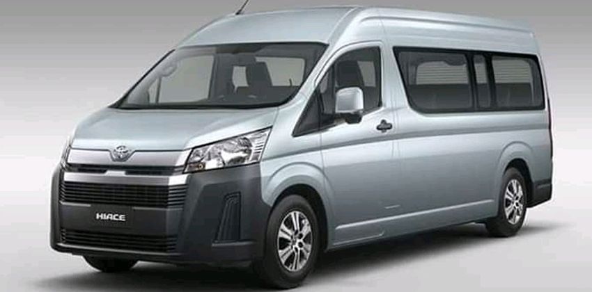 2020 Toyota Hiace Front Angular