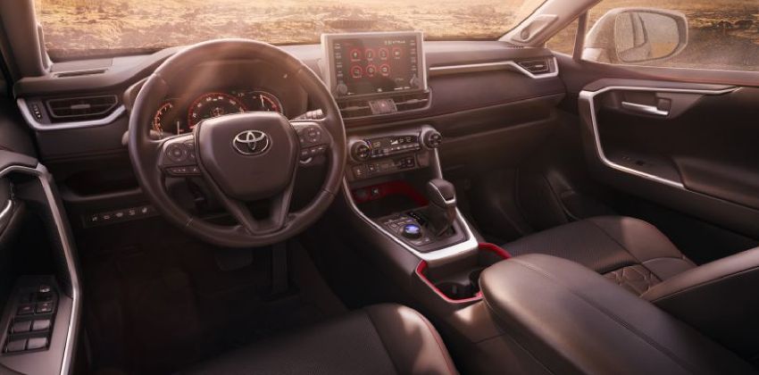 2020 Toyota RAV4 TRD Off-Road Dash