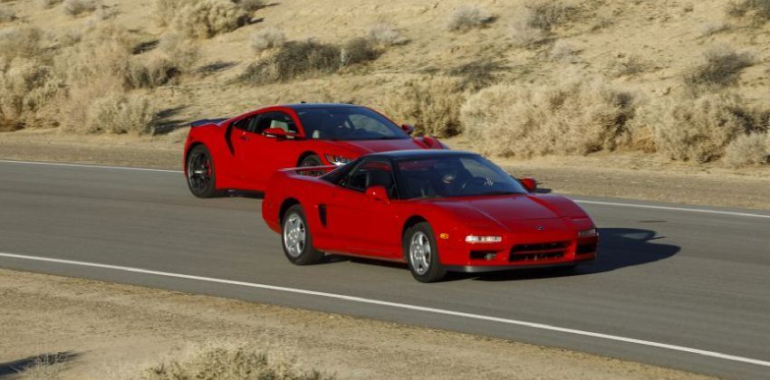 Honda NSX 30th Anniversary Side Angular