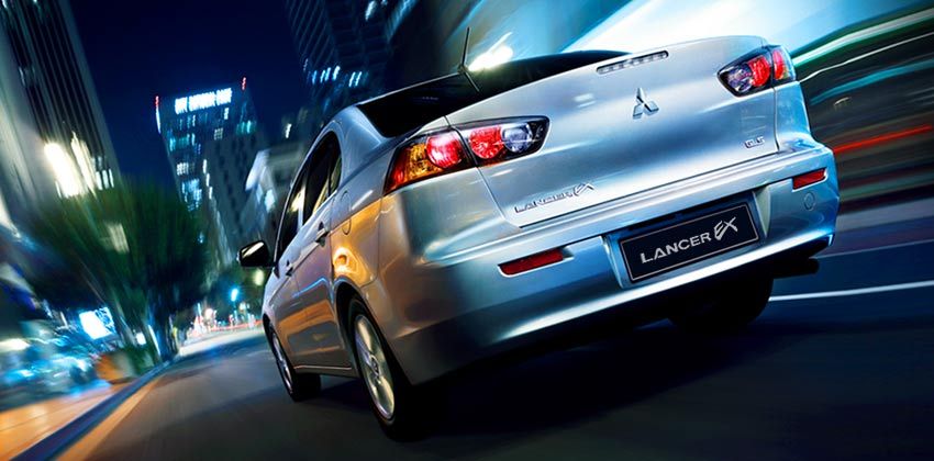 Mitsubishi Lancer EX rear
