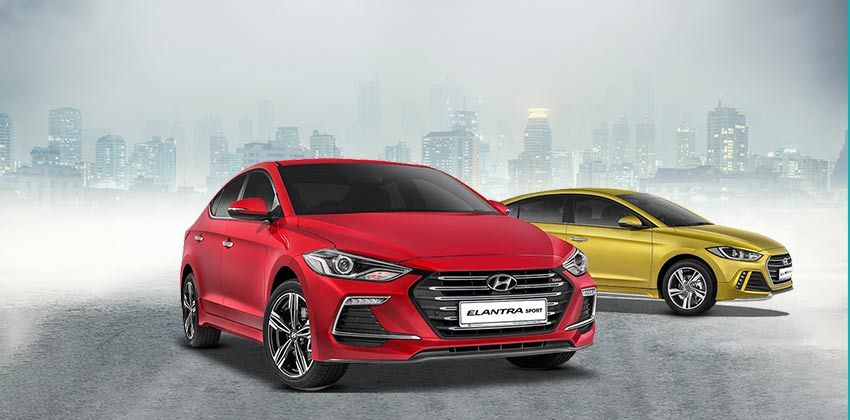 Hyundai Elantra Sport exterior