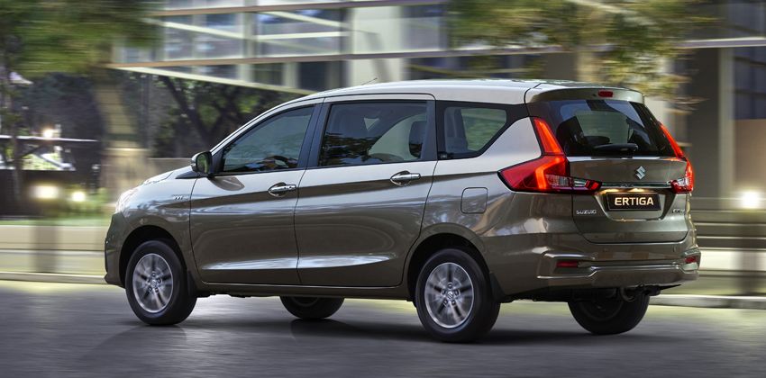 2019 Suzuki Ertiga Rear Angular