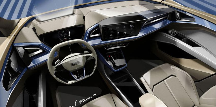 Audi e-tron SUV concept Dash