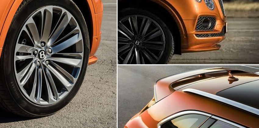 Bentley Bentayga Speed exterior features