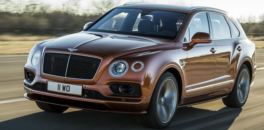 Bentley Bentayga Speed exterior