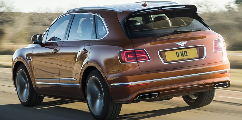 Bentley Bentayga Speed rear