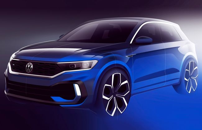 Volkswagen teases T-Roc R crossover ahead of its Geneva Motor Show debut