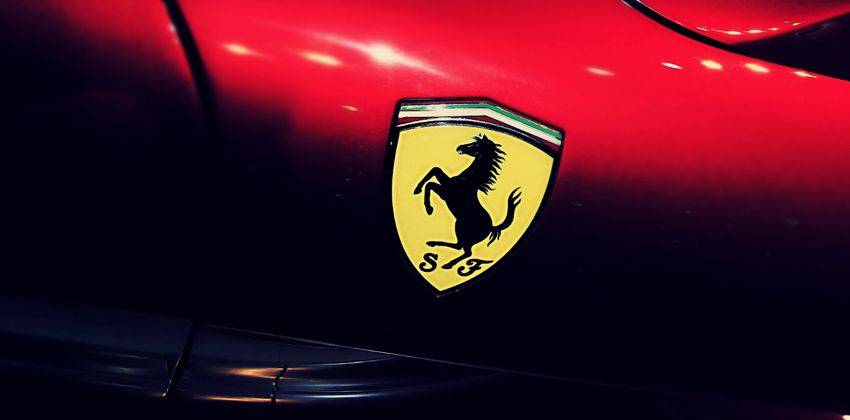 Ferrari V8 hybrid supercar IN 2019