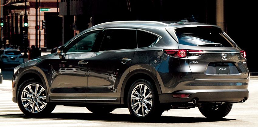 new CX-8 rear