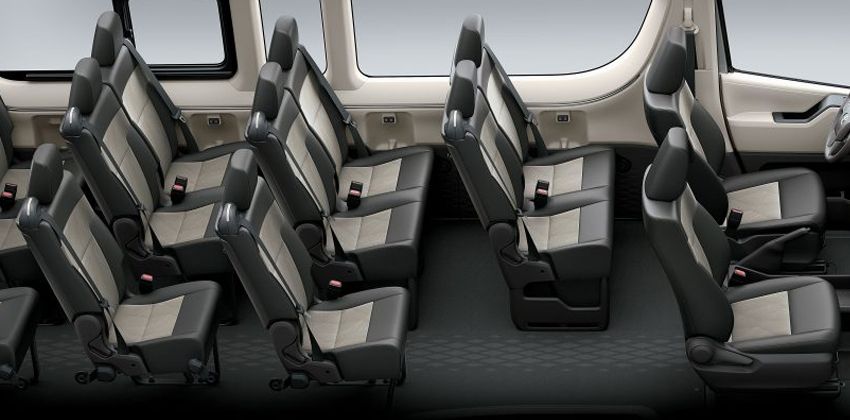 all-new 2019 Hiace cabin