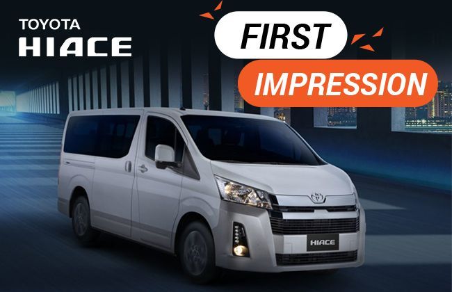 2019 Toyota Hiace: First impression