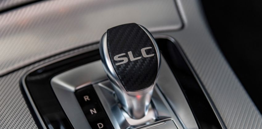 Mercedes-Benz SLC Final Edition Model carbon fibre trim