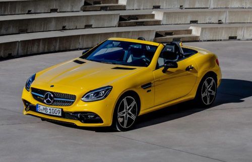 Here is the Mercedes-Benz SLC Final Edition
