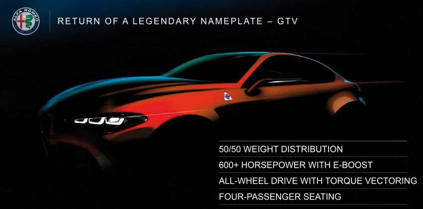 Alfa Romeo GVT nameplate