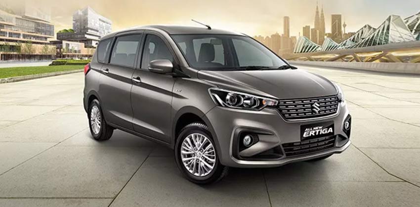 2019 Suzuki Ertiga Front Angular