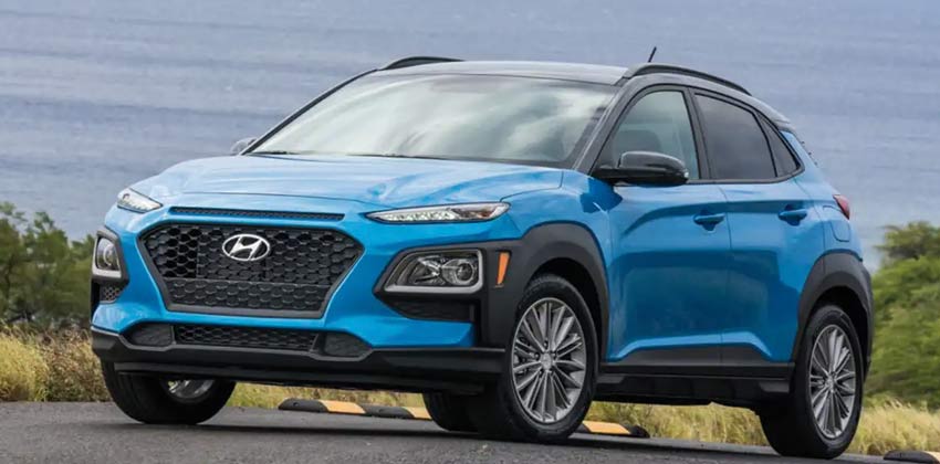 Hyundai Kona Front Angular