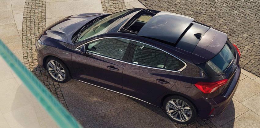 2019 Focus ST top-view