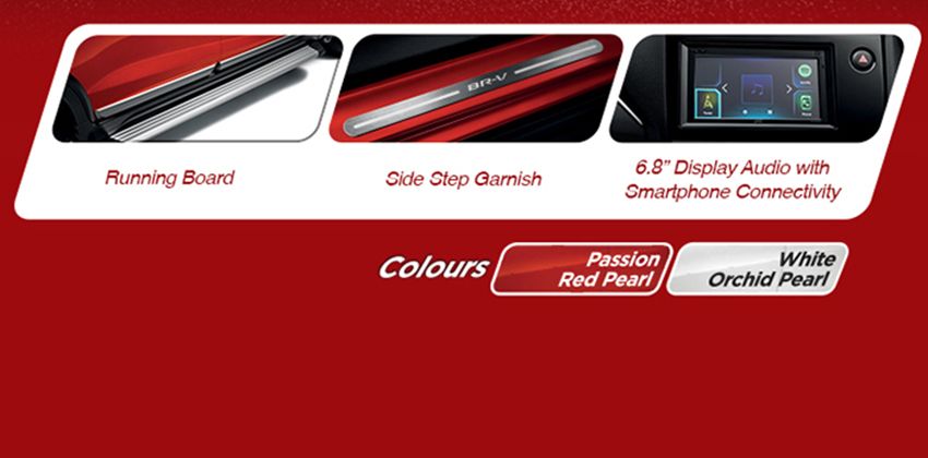 BR-V Limited Edition color options