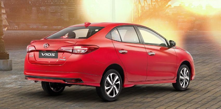 Toyota Vios Rear Angular