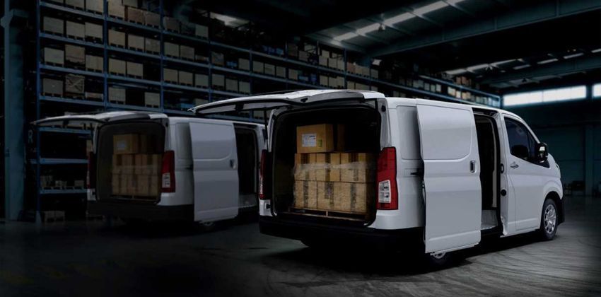 2019 Toyota Hiace Cargo Space