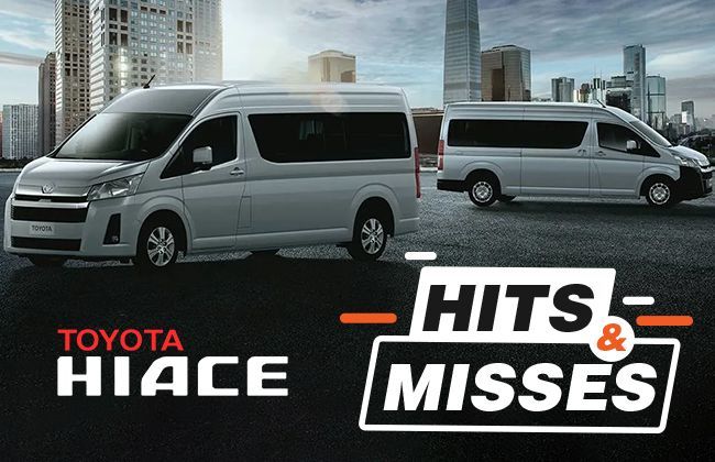 2019 Toyota Hiace: Hits and misses