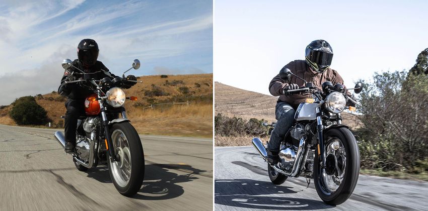 Royal Enfield Interceptor INT 650 & Continental GT 650 Design & Ergonomics