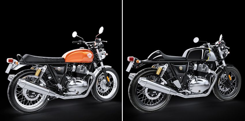 Royal Enfield Interceptor INT 650 & Continental GT 650 Rear Angular