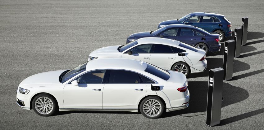 Audi plug-in hybrid lineup