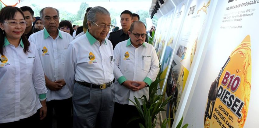  B10 biodiesel intro in Malaysia 