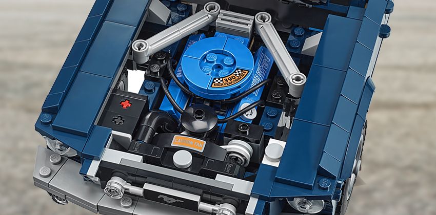 Lego Creator Ford Mustang Engine