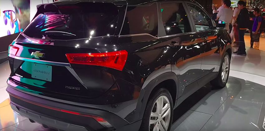 2019 Chevrolet Captiva Rear Angular