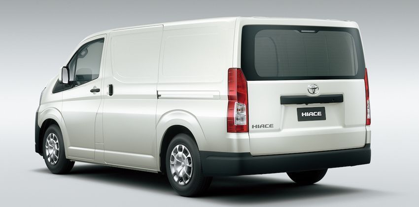 2019 Toyota Hiace Rear Angular