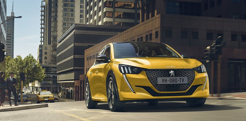 2019 Peugeot 208 Font Yellow