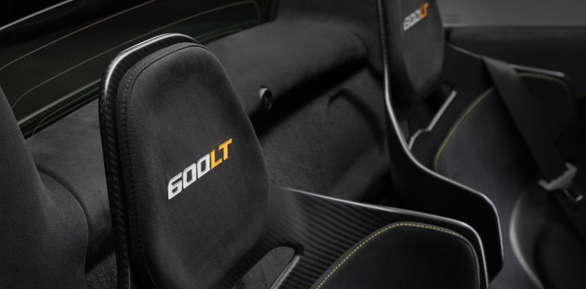 600 LT Spider cabin