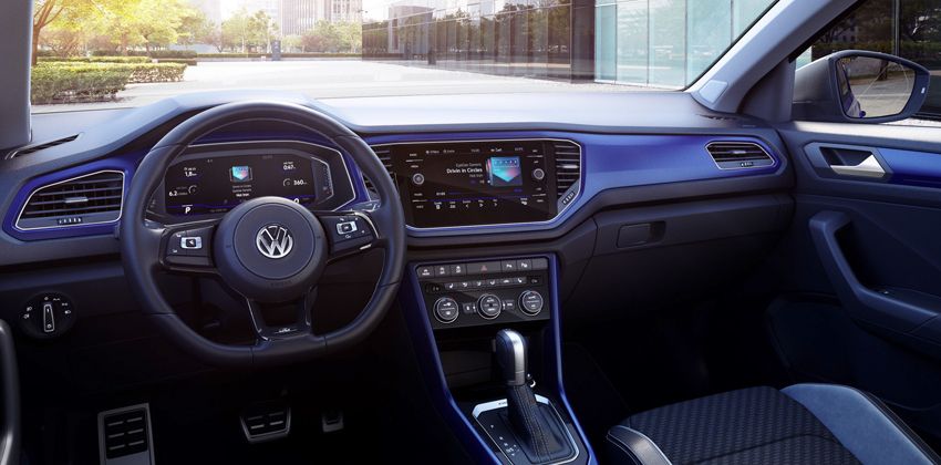 2019 Vokswagen T-Roc R Dash