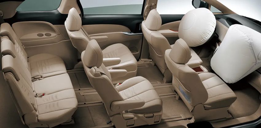 Toyota Previa Airbags