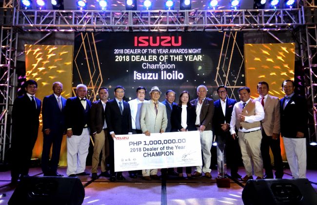 Top dealers awarded by Isuzu Philippines Corporation