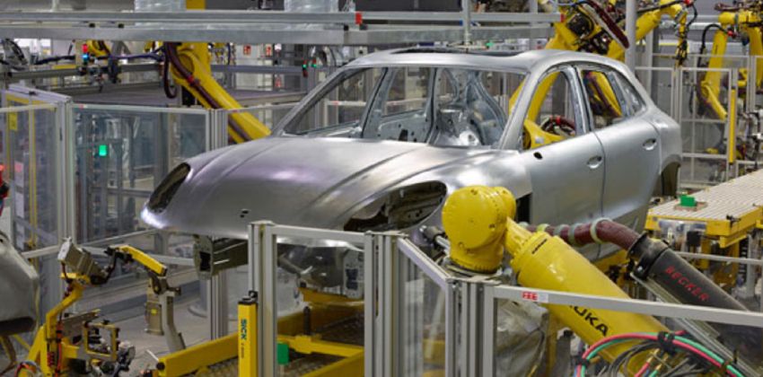 Porsche Macan Production Line