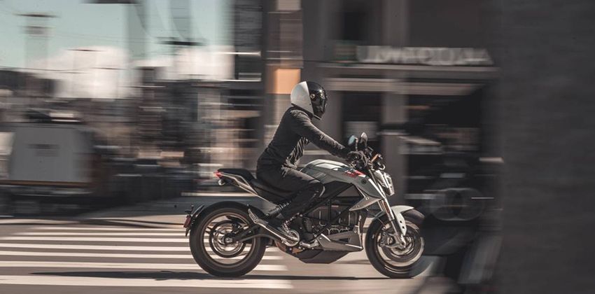 Zero Motorcycles SR/F side