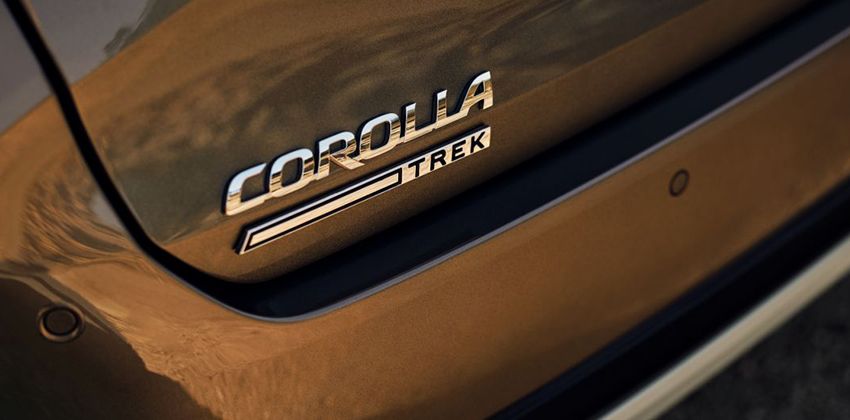 Corolla TREK badge