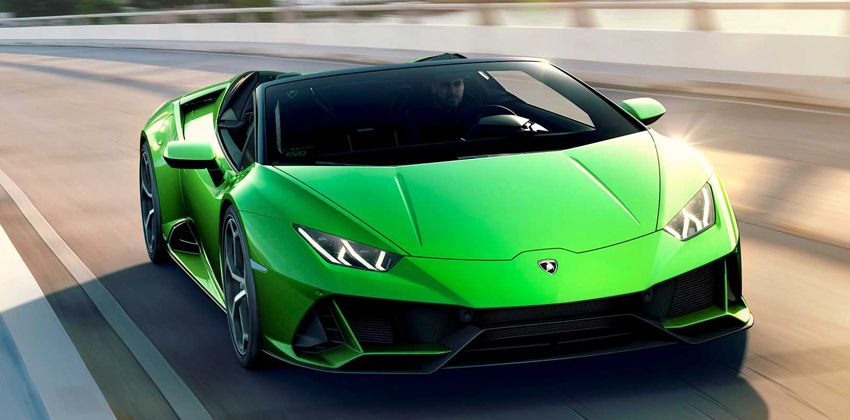 Lamborghini Huracan Evo Spyder Front