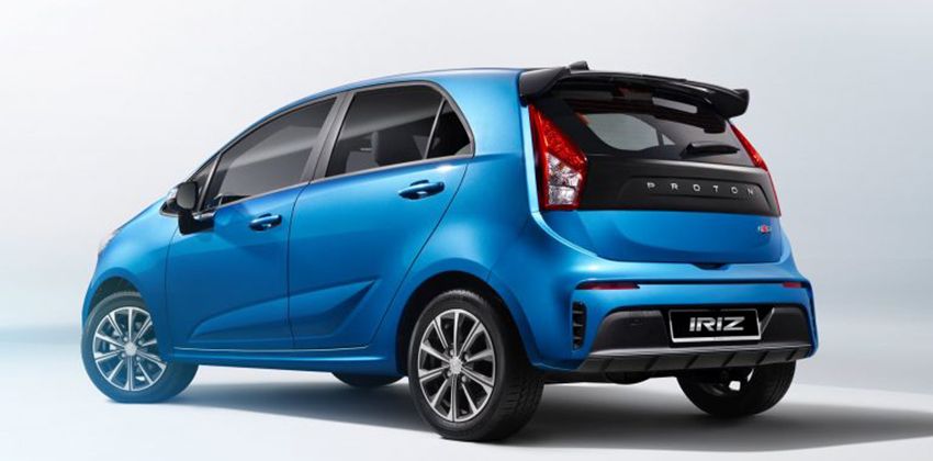 2019 Proton Iriz Rear Angular