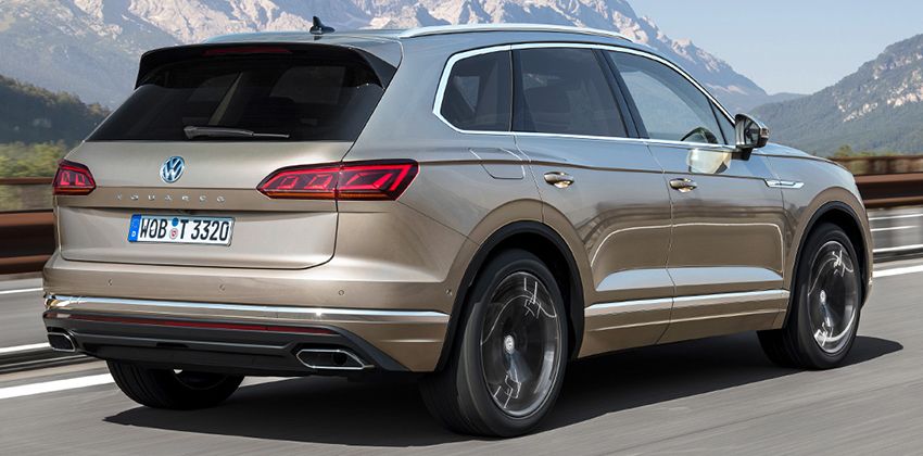 Volkwagen Touareg V8 Rear Angular