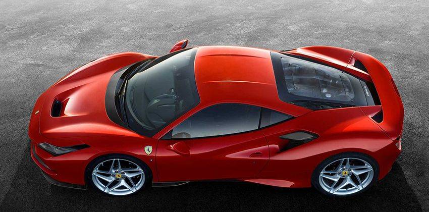 F8 Tributo TOP-VIEW
