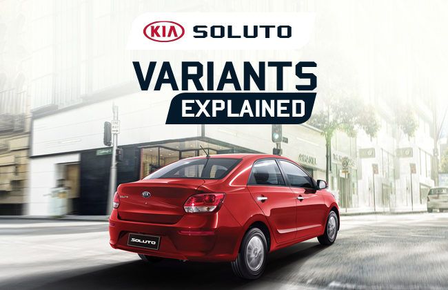 2019 Kia Soluto: Variants explained 2019 Kia Soluto: Variants explained