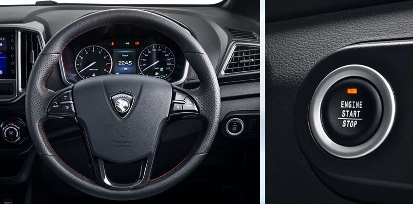 2019 Proton Iriz steering