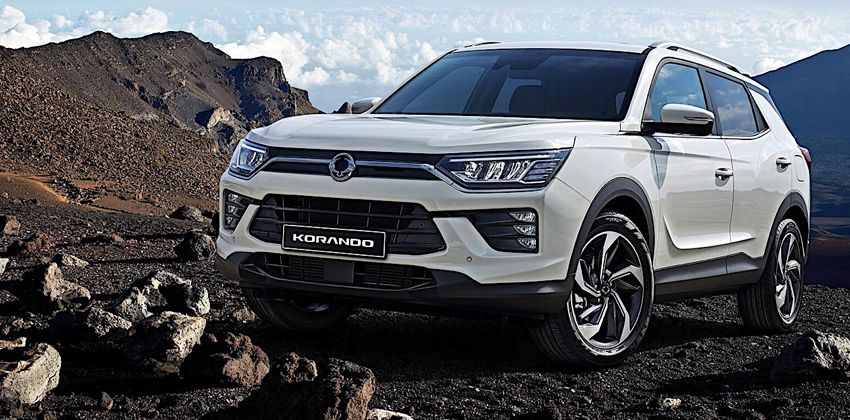 SsangYong Korando Front Angular