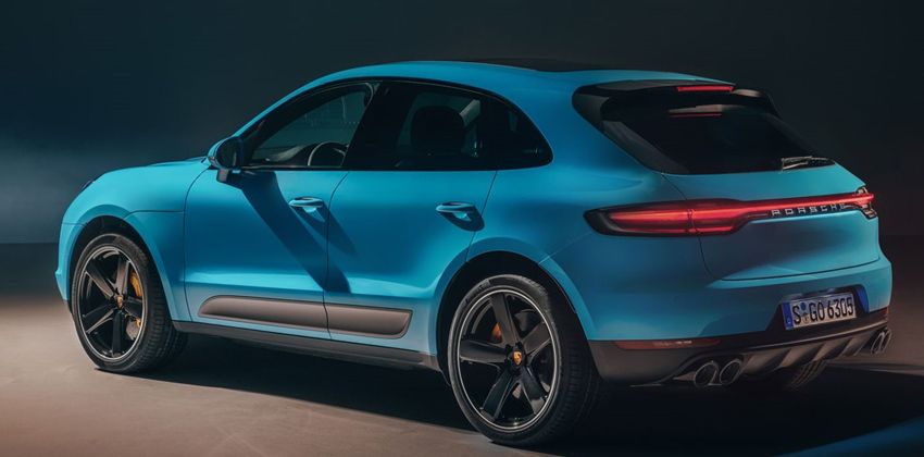 New Porsche Macan rear