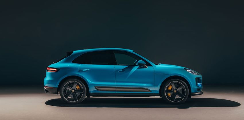 New Porsche Macan side profile